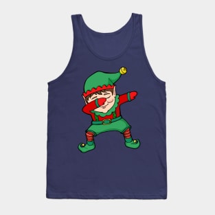 Dabbing Elf Tank Top